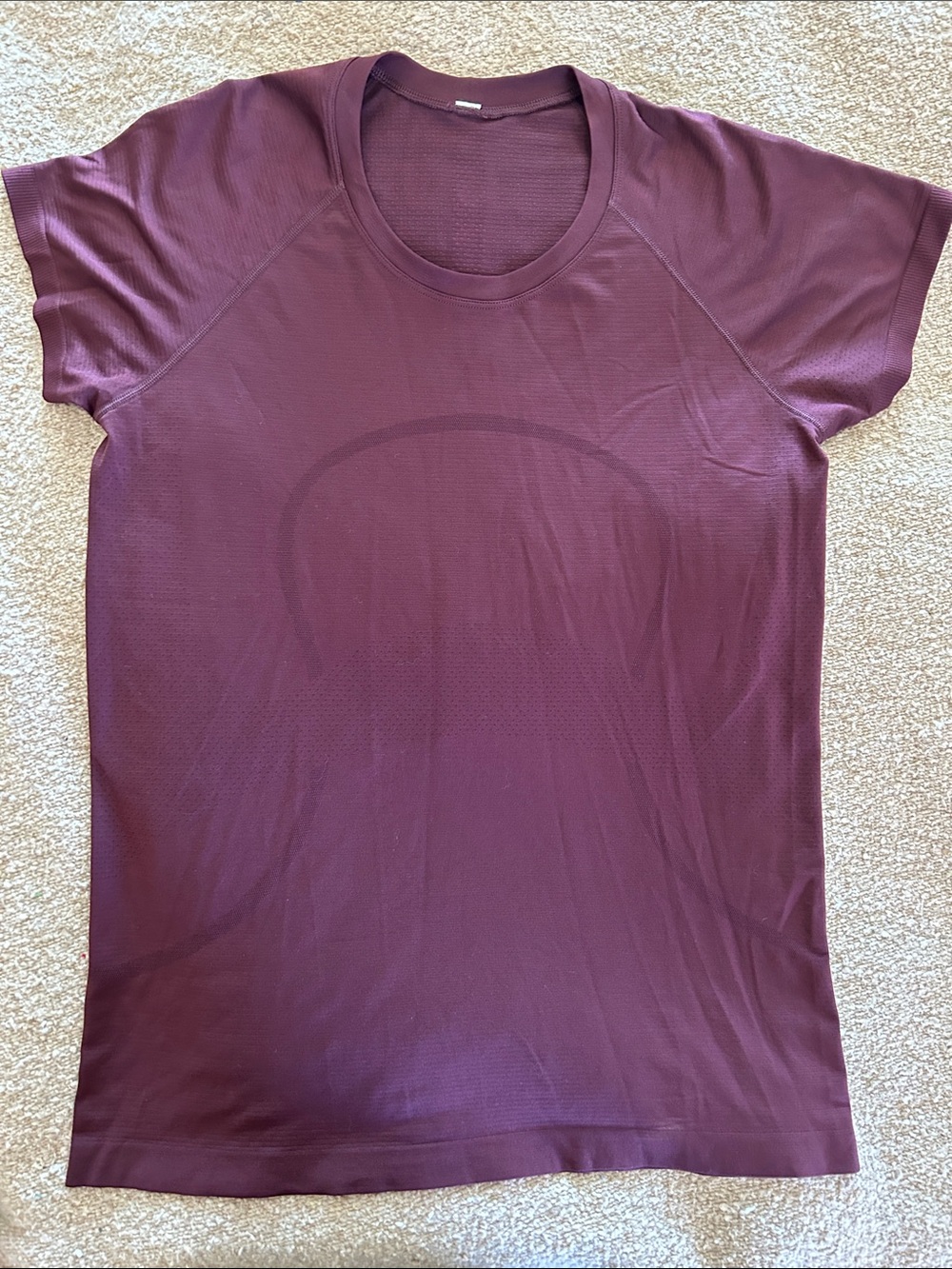 lululemon athletica Short-Sleeve Crew Tee in Plum